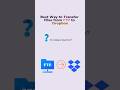 Best Free Way to Transfer FTP to Dropbox Without Downloading #multcloud #cloudstorage #cloudtransfer
