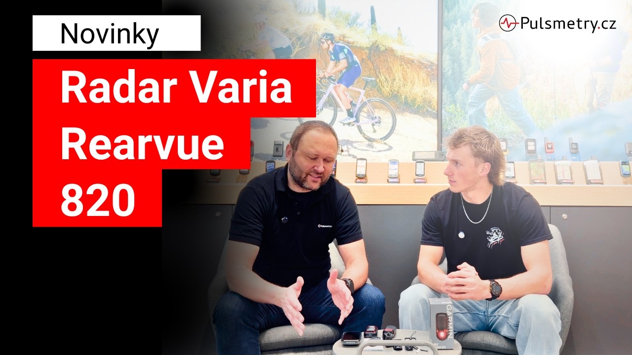 RADAR VARIA REARVUE 820: GARMIN OPĚT MĚNÍ PRAVIDLA HRY 🚴‍♂️⚡