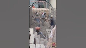 Unloading Brick From Truck | How to unload a brick from a truck |#Mughal Brick Company |#Unloading|
