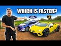 Lamborghini sterrato vs rally car