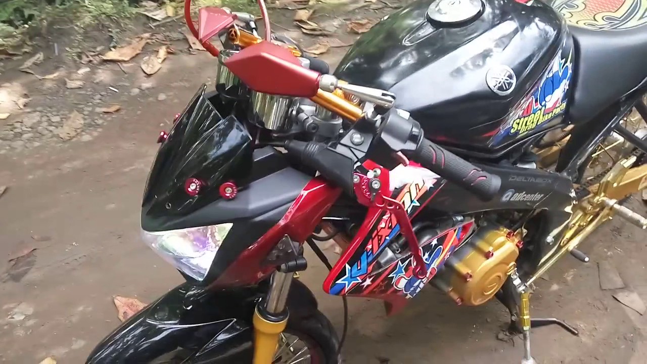 Yamaha Vixion Old Modifikasi Jari Jari Dan Headlamp Z250 YouTube