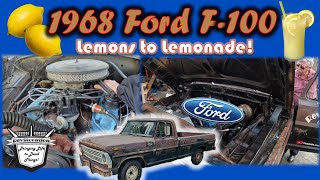 1968 FORD F100 OLE PUDDIN - 4bbl Carburetor Conversion & Timing Chain Install / TOUGH Week of Work! by RevStoration 22,168 views 1 year ago 1 hour