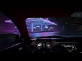 GTA 5 ASMR - RAINY NIGHT DRIVE QUIET RADIO MUSIC PLAYS (NATURALVISION)