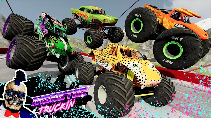 Monster Truck Mud Battle #31 | BeamNG Drive | Mace...