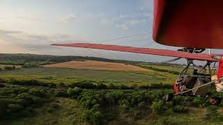 Phantom ultralight. Flying with wingman Ron. Part one tail cam