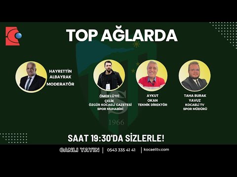 TOP AĞLARDA 13 OCAK 2026 BÖLÜM TEKRARI @KocaeliTV 1 TOP AĞLARDA 13 OCAK 2026 BÖLÜM TEKRARI