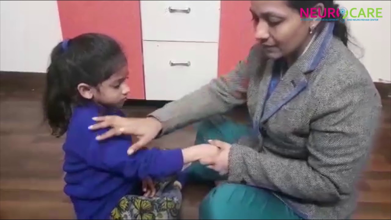 Joint Compression for proprioception to increase attention. - YouTube