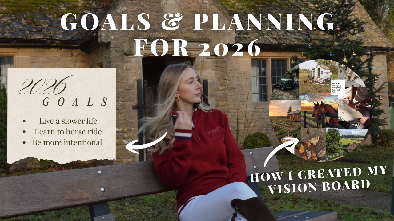 How I’m Planning My Goals & Vision Board for 2026 | Simple, Slow ...
