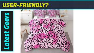 Feelyou Leopard Comforter Set: Wildly Cute & Cozy Bedding!
