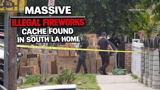 Massive Illegal Fireworks Cache Found In South LA Home