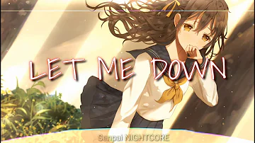 NIGHTCORE- Let Me Down Slowly (ALEC BENJAMIN) - (Trap Remix) - (LYRICS)