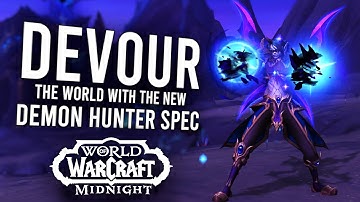 DEVOURER DEMON HUNTER PREVIEW! Abilities, Talents, Playstyle And More | Midnight Alpha