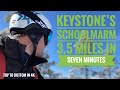 Top to Bottom Schoolmarm! 3.5 miles of Keystone Ski Resort