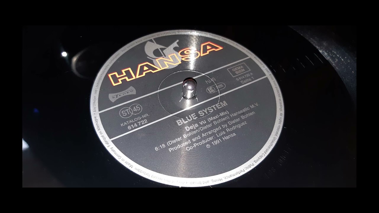 Blue System Deja Vu Maxi Mix 1991 YouTube