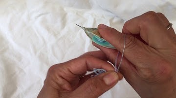 Tatting - Wider Lock Chain (for Body of Butterfly)