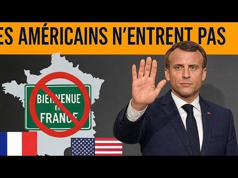 8 signes que les Américains ne sont plus les bienvenus en France