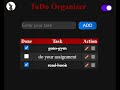 تصميم تطبيق To-Do List مع حفظ البيانات والوضع الليلي | HTML, CSS, JavaScript
