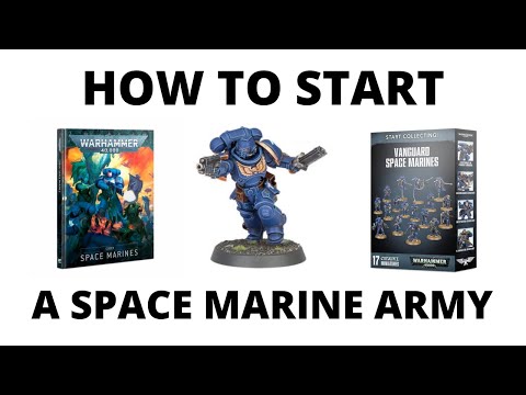 Como Iniciar um Army Space Marine na 9ª Edição - um Novo Exército Guia de Coleta