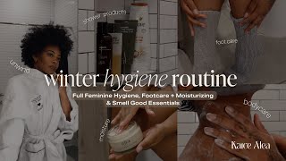 Winter Shower/Body Care Routine→ Feminine Hygiene, Foot Care + Moisturizing & Smell Good ESSENTIALS