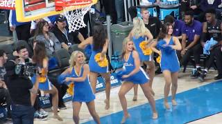 UCLA Dance Team Timeout of UCLA vs Washington 12/31/2017
