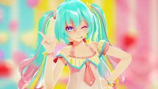 【MMD】Cute Medley ~Idol Sounds by Mitchie M【TDA Twinkle Star 初音ミク】