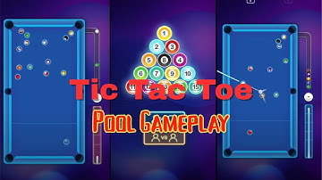 Tic Tac Toe 2 Player XO Game Pool Gameplay #poolgame #androidgames #gameplay #walkthrough #gaming
