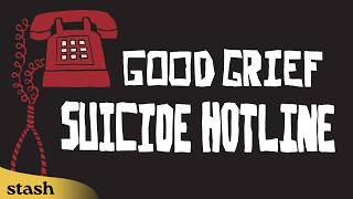 He Volunteers at a Crisis Hotline Run by Con Artists | Good Grief Suicide Hotline | Comedy screenshot 1
