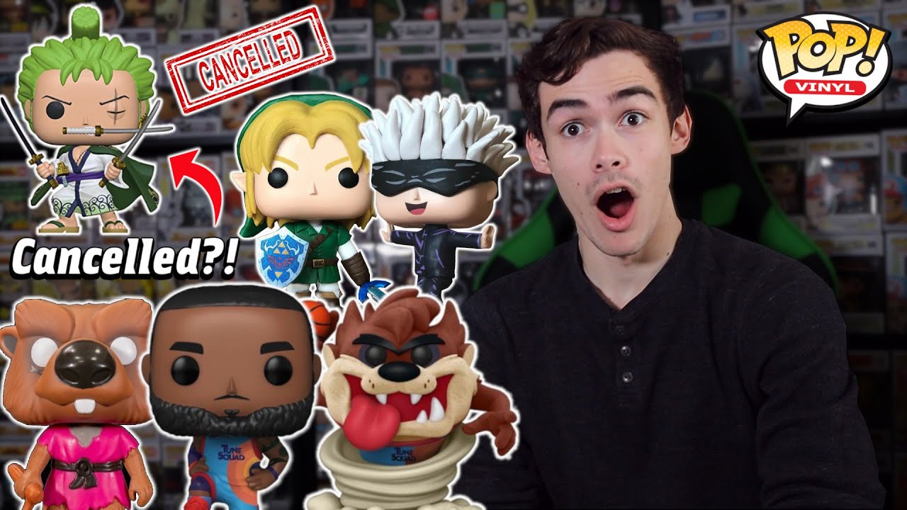 Latest New Funko Pops! | New One Piece Zoro Cancelled | Space Jam | Jujutsu & Zelda Concepts - YouTube