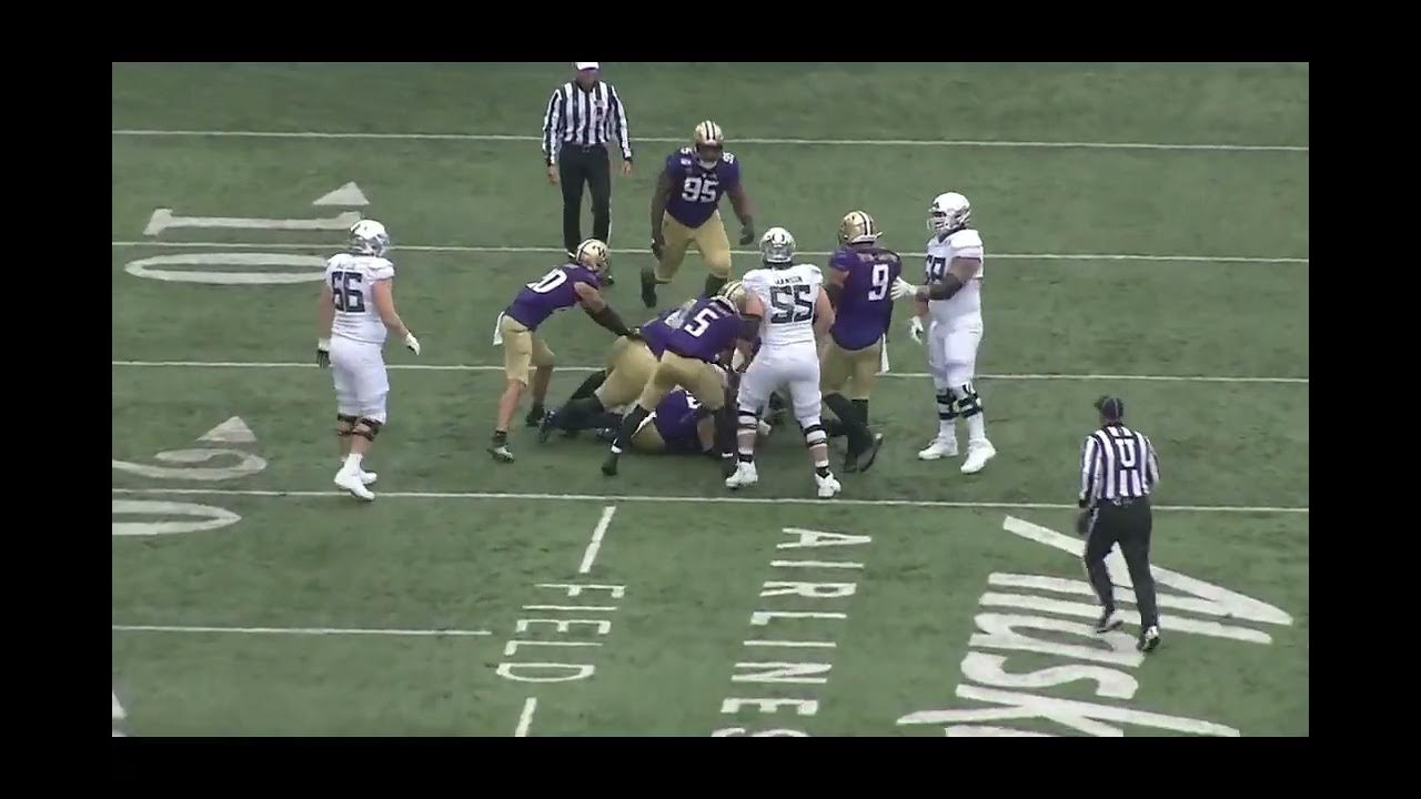 Brandon Wellington UW Highlight Tape YouTube