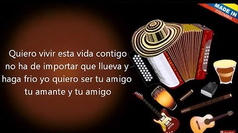 Amante y Amigo - Los Gigantes del Vallenato (LETRA)