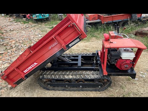 Video xe rùa bánh xích có ben tải 550kg xe đẹp anh chị lh... - youtube