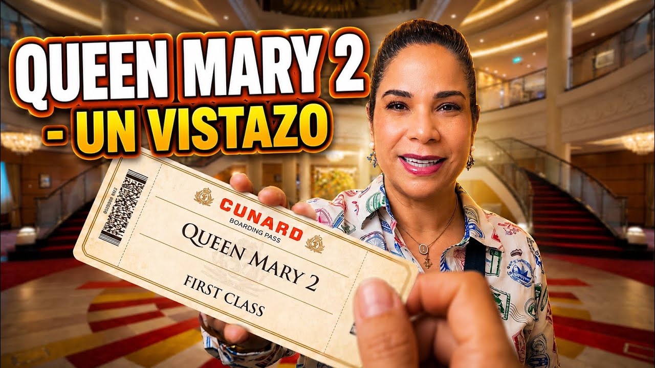 Queen Mary 2 | Así es por dentro el famoso transatlántico