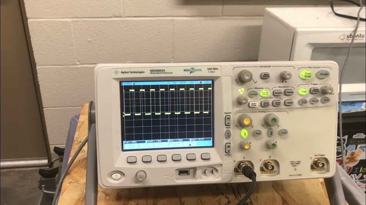 Encoder Testing Oscilloscope YouTube