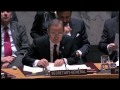 El Secretario General, Ban Ki-moon