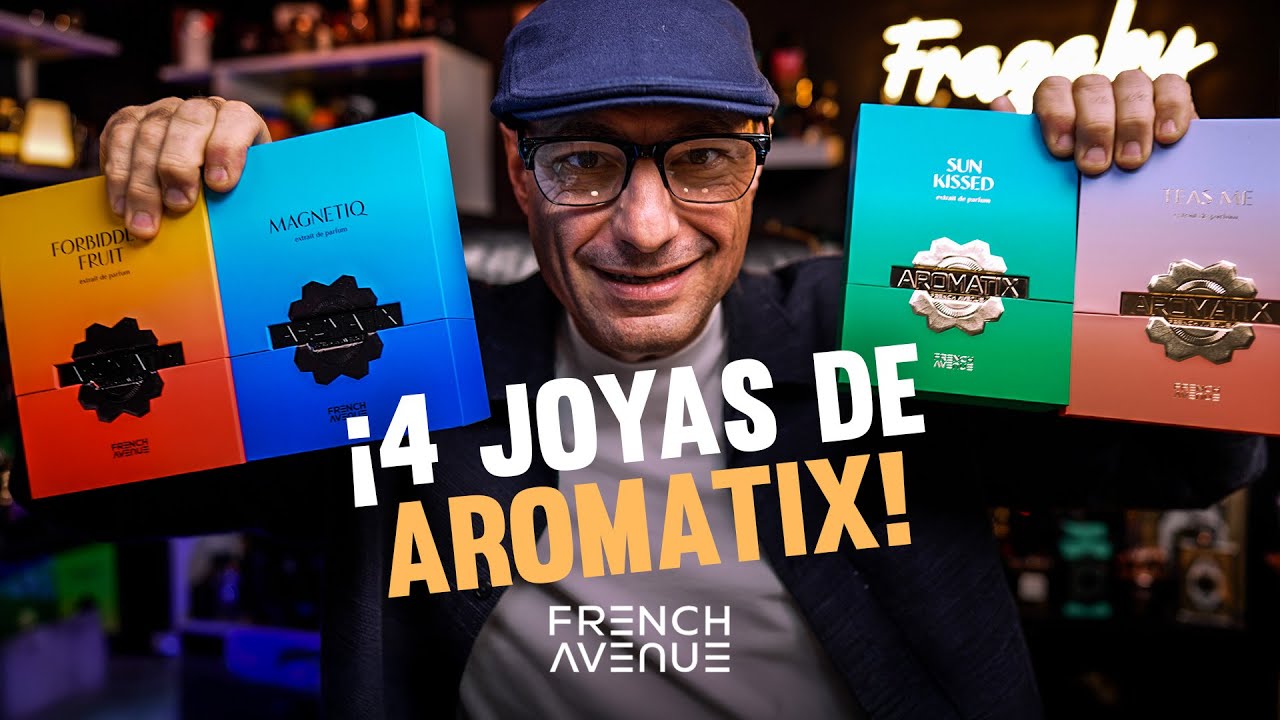 Las 4 NUEVAS fragancias de FRENCH AVENUE y AROMATIX