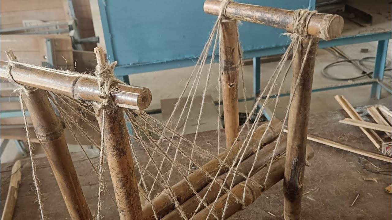 Civil Prototype - Bridge Making with bamboo - YouTube