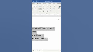 Microsoft 365 Word Set Paragraph Spacing #shorts