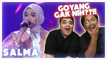 CANDU BANGET!!!  SALMA X ALAN WALKER - ALONE | MEGA KONSER KEMENANGAN IDOLS X ALAN WALKER REACTION