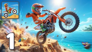 Moto X3M Gameplay Walkthrough Part 1 🏍️ INSANE Bike Stunt Challenge! screenshot 5