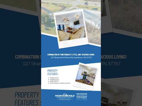 127 Sharp And Perkins Rd, Jacksboro, TN home video tour