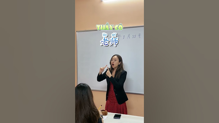 Cách chào ai đó trong tiếng Trung #education #ichinese #learnchinese