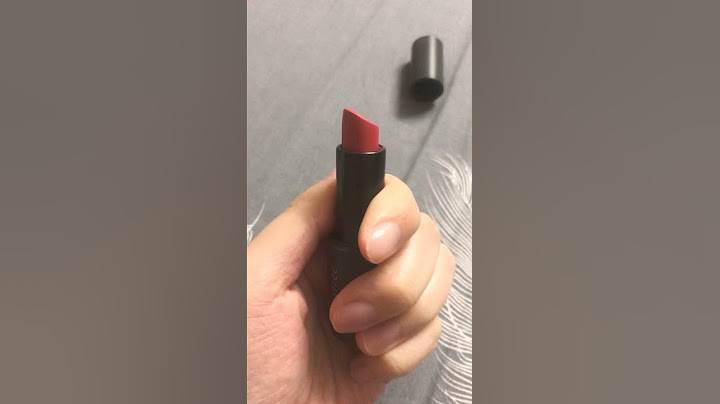 Innisfree real fit shine lipstick review năm 2024