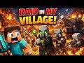 PILLAGERS ATTACK ON MY VILLAGE | MINECRAFT SURVIVAL SERIES EP 3 | #minecraft #viral #viralvideo
