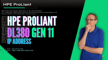 HPE ProLiant DL380 Gen 11 Server IP Address Setup | Configuring IP Addresses | Enable DHCP & Static