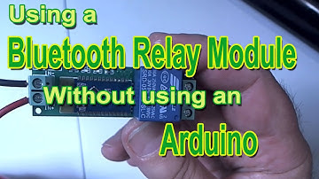 Using a Bluetooth Relay Module without using an Arduino
