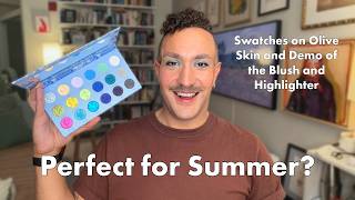 NEW Nomad Greek Odyssey Collection! Palette Swatches, Highlighter, Blush and Look!