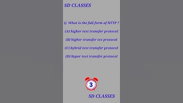FULL FORM OF HTTP? #shortsvideo #generalknowledge #education #computerscience