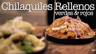 Chilaquiles Rellenos (Verdes y Rojos) | Munchies Lab by Munchies Lab 175,409 views 2 years ago 8 minutes, 58 seconds