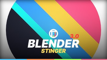 HOW TO MAKE A STINGER TRANSITION - BLENDER 3.0 EEVEE TUTORIAL