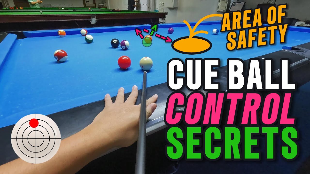 Image of video the Cue Ball Control Secrets through Guided 8 Ball Pool Shot Selection (Rack 34) 2